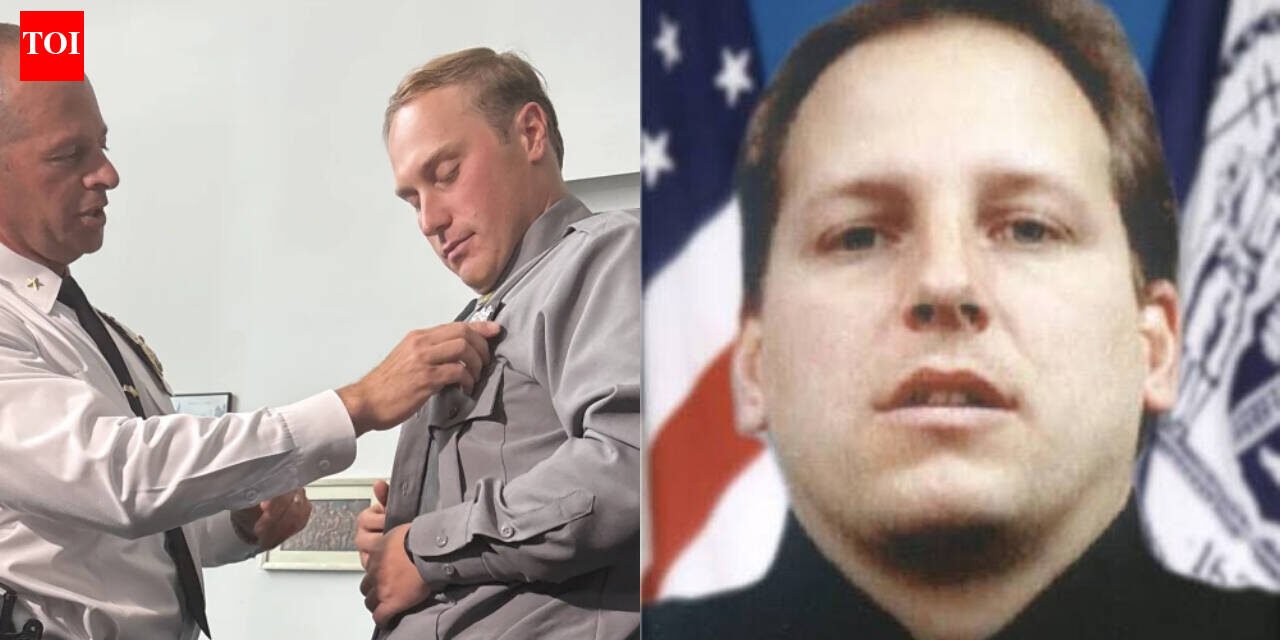 At 4, Casey Kloepfer lost his NYPD father on 9/11; 25 years later, he became an NYPD officer, wears his father's badge number and plays for the lacrosse team his father founded