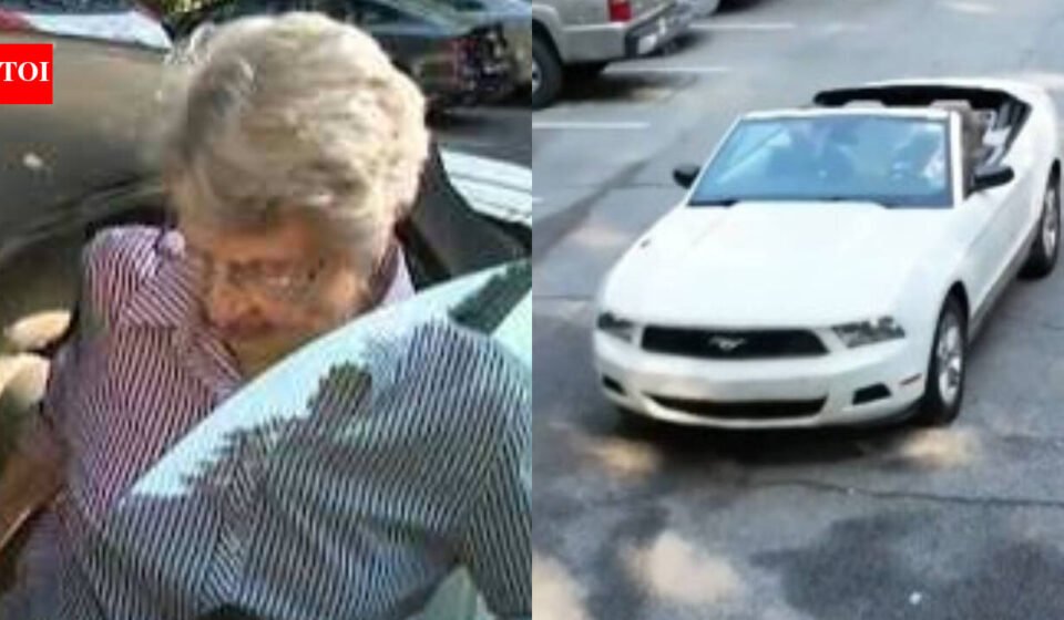 At 100, Atlanta's Barbara Haig still drives her white Ford Mustang; she says caution, not age, will determine how long she stays behind the wheel