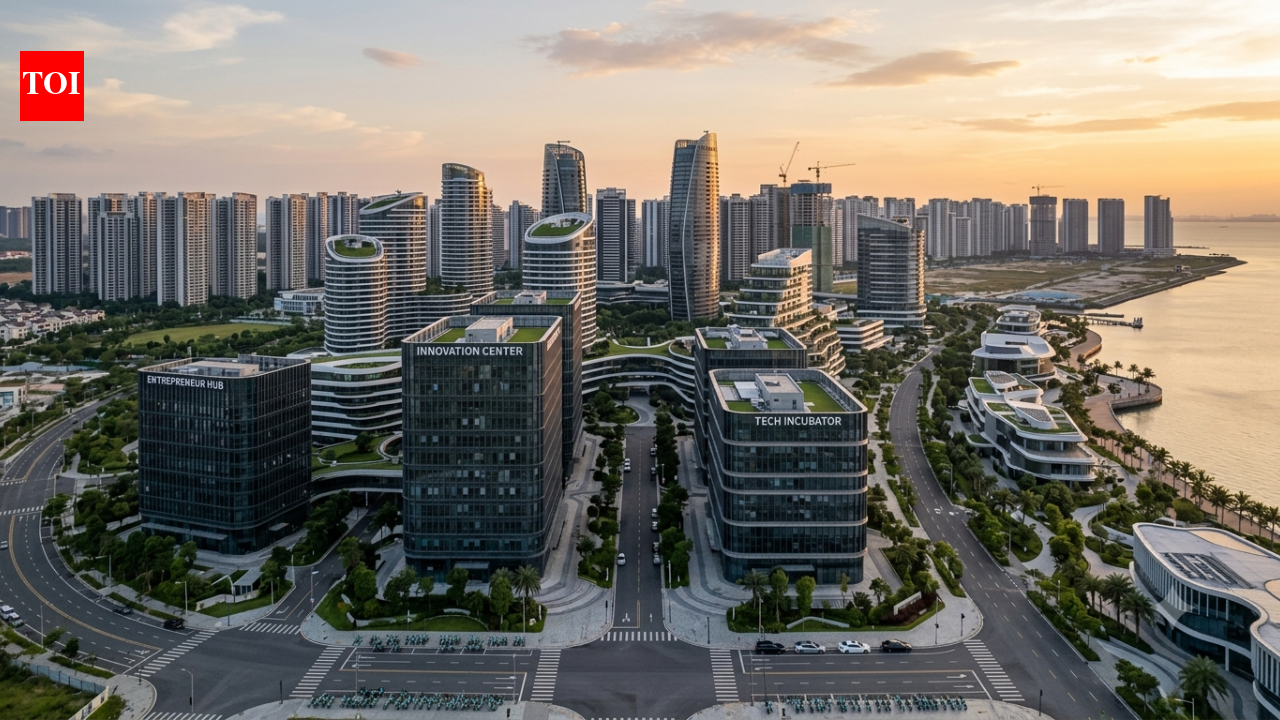 A $100 billion “ghost city” became a home for tech entrepreneurs, but the experiment lasted less than two years after it began