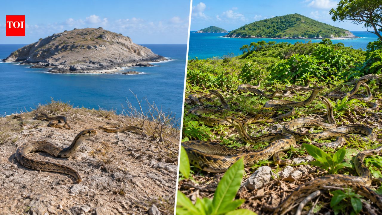 In 1995, just 51 rare snakes survived on one tiny Caribbean island; 21 years later their population topped 1,100
