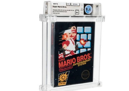 In 1986, someone bought Super Mario Bros. as a Christmas gift and left it sealed in a desk drawer; 35 years later, the forgotten game sold for $660,000