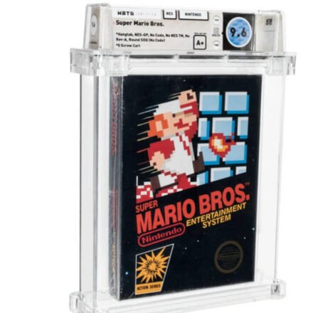 In 1986, someone bought Super Mario Bros. as a Christmas gift and left it sealed in a desk drawer; 35 years later, the forgotten game sold for $660,000