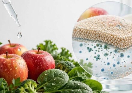 Scientists developed a starch-based wash that removes pesticide residues and keeps fruits and vegetables fresh for 15 days