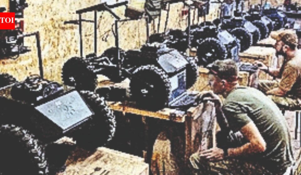 In Ukraine, ground drones are replacing infantry on battlefield