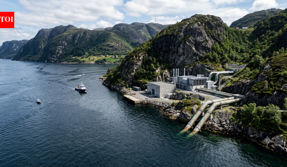 Norway’s Green Mountain data centre uses 8°C fjord water to cool its servers, turning a naturally cold resource into free refrigeration