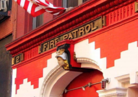 In 2010, Anderson Cooper paid $4.3 million for a 1906 New York firehouse; he restored its historic exterior and turned the 8,240-sq-ft building into a home while preserving its fire pole