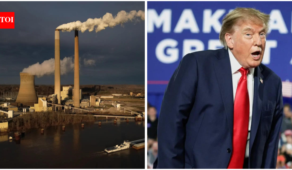 'Unleash American energy': Trump moves to scrap Biden-era carbon limits on US coal & gas power plants