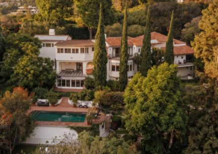 In 1928, Bel-Air founder Alphonzo Bell built this Los Angeles mansion; bought for $5.5 million in 2010, it underwent a five-year restoration and is now asking $32.5 million