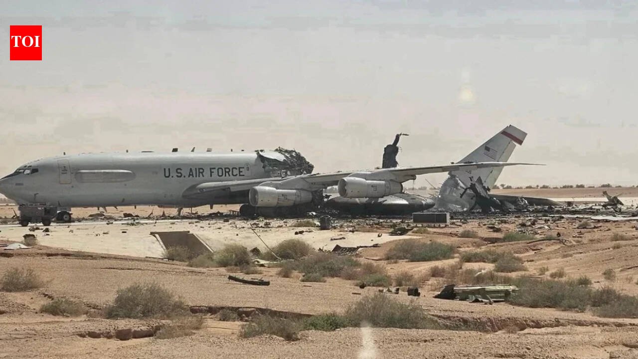 ‘Getting punched in the face’: Photos reveal aftermath of Iran strikes on US bases