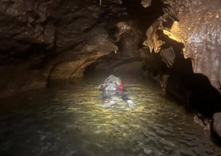Meet John Moretti: The Texas palaeontologist who put on a wetsuit to search an underwater cave and found Ice Age animals beneath the water