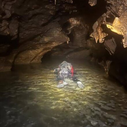 Meet John Moretti: The Texas palaeontologist who put on a wetsuit to search an underwater cave and found Ice Age animals beneath the water