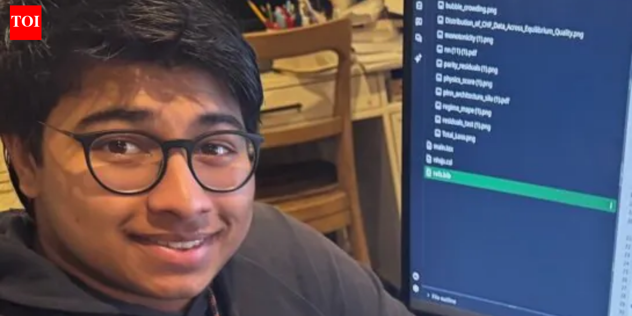 Meet Praadhyumn Indaana, the 17-year-old Montvale, New Jersey student whose AI model cut nuclear reactor heat-limit prediction error from about 63% to 5.5%; he won $50,000