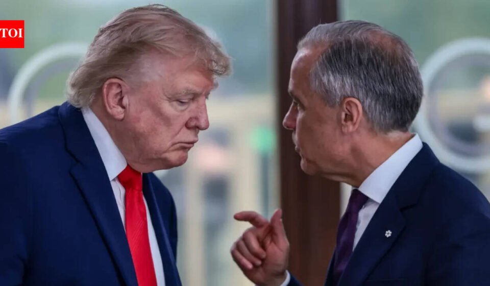 When Trump gave Mark Carney White House key with a warning: 'Maybe they'll shoot you'