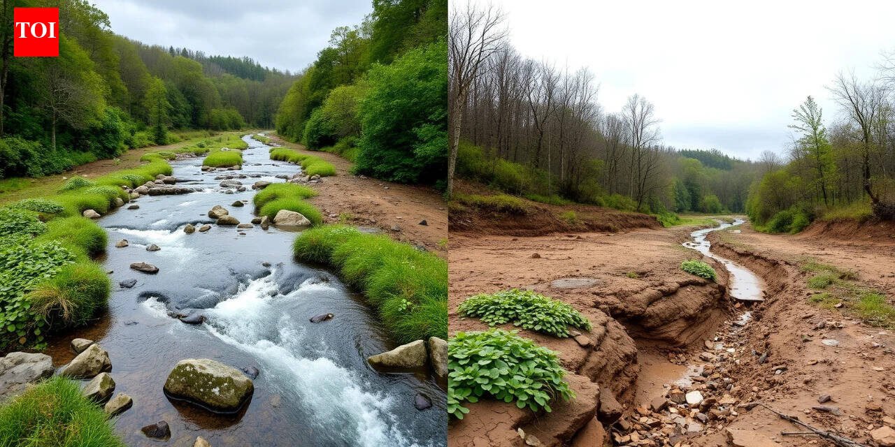 A 74-year-old man moved rocks and built a bridge to protect his Connecticut home from a brook, but a court has ordered him to restore it