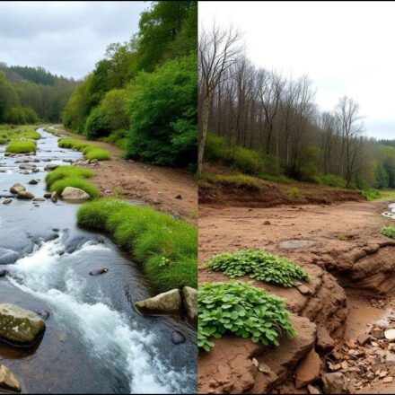 A 74-year-old man moved rocks and built a bridge to protect his Connecticut home from a brook, but a court has ordered him to restore it