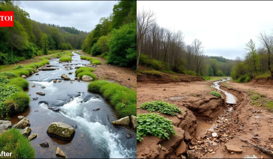 A 74-year-old man moved rocks and built a bridge to protect his Connecticut home from a brook, but a court has ordered him to restore it