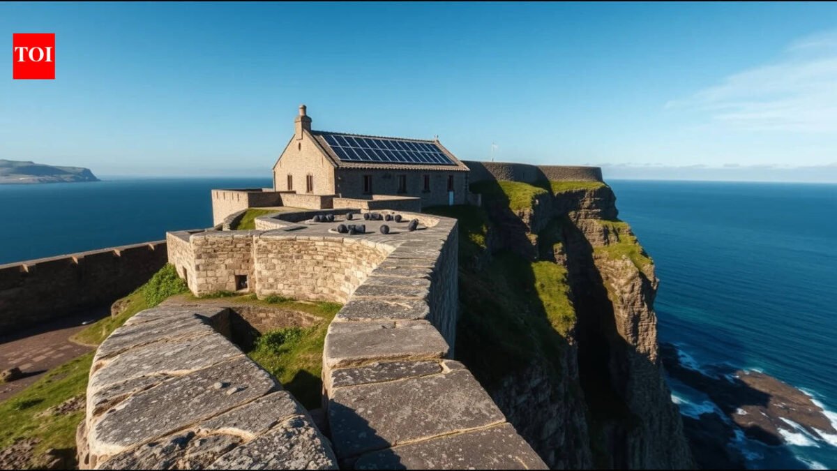 A tech entrepreneur bought a ruined Welsh island fort for £500,000, but after £2 million and a decade of work it became an 8,000-sq-ft off-grid home