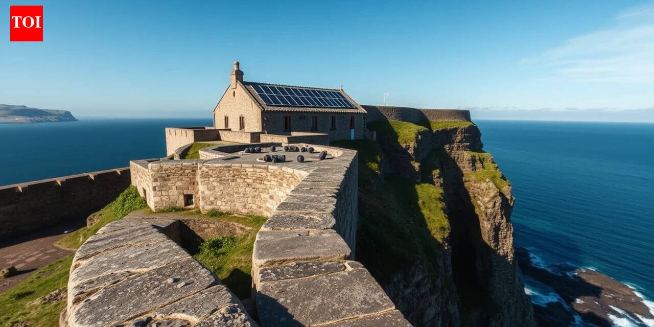A tech entrepreneur bought a ruined Welsh island fort for £500,000, but after £2 million and a decade of work it became an 8,000-sq-ft off-grid home