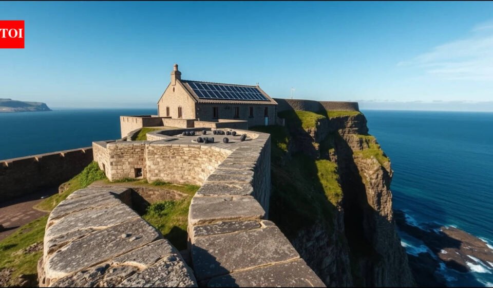 A tech entrepreneur bought a ruined Welsh island fort for £500,000, but after £2 million and a decade of work it became an 8,000-sq-ft off-grid home