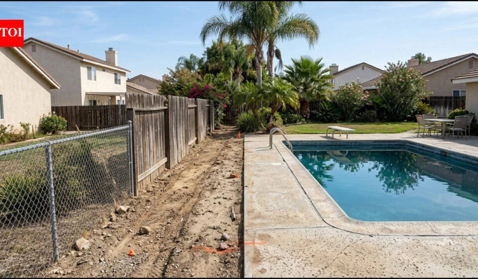 In 1973, a California homeowner paid $5,000 for a city-permitted backyard pool; 53 years later, a sanitation district says it must go as the 29-property easement dispute heads to trial