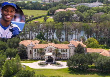 In 2004, Ken Griffey Jr. paid $2.575 million for 11.58 lakefront acres near Orlando; four years later he completed a 22,108-sq-ft custom mansion, and the estate is now listed for $27 million