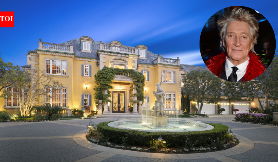 In 1992, Rod Stewart sold his 1925 Los Angeles mansion for $6.25 million; after a two-year restoration and estate expansion, the nearly 6-acre compound sold in two deals totaling $86 million
