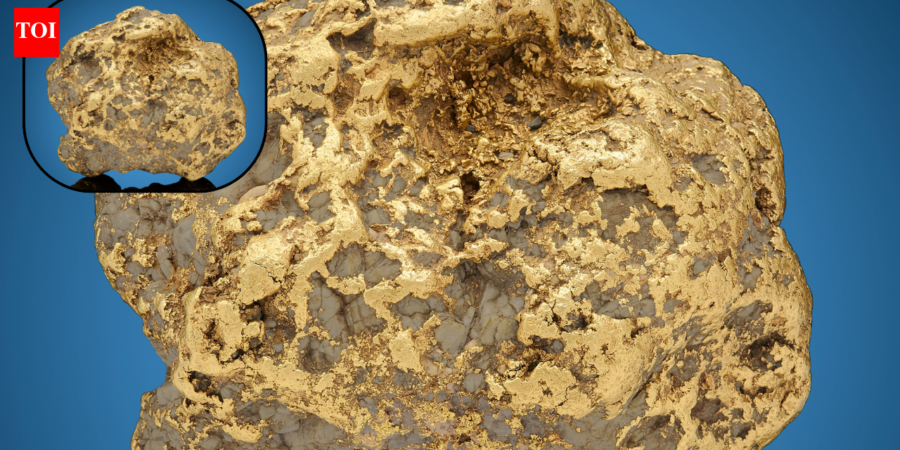 In 1998, Alaska miner Barry Clay was pushing dirt with a bulldozer near Ruby when he uncovered a 294.1-ounce gold nugget; 23 years later, the state's largest recorded nugget sold for $750,000