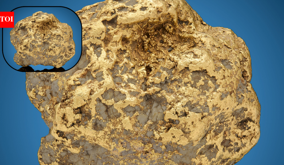 In 1998, Alaska miner Barry Clay was pushing dirt with a bulldozer near Ruby when he uncovered a 294.1-ounce gold nugget; 23 years later, the state's largest recorded nugget sold for $750,000