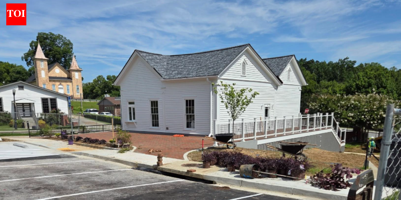 A Georgia city moved a pre-Civil War house out of the way of a hotel project instead of demolishing it; after a $500,000 relocation and restoration, it is becoming a coffee shop