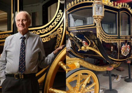 The man considered the world's last royal coachmaker died at 76 before finishing a 3-tonne carriage for King Charles III; his team says it is now 98% complete