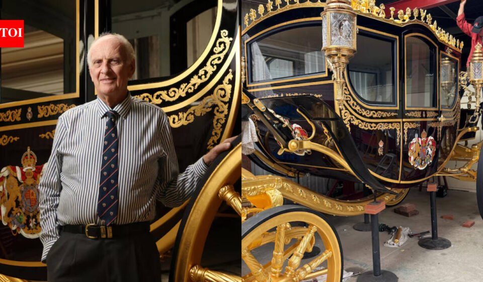 The man considered the world's last royal coachmaker died at 76 before finishing a 3-tonne carriage for King Charles III; his team says it is now 98% complete