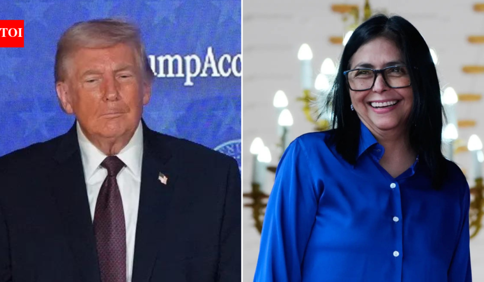 Trump to meet Venezuela acting president Delcy Rodriguez, first since Maduro’s removal