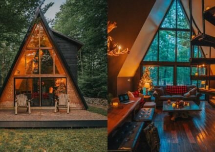 In 2015, a Connecticut carpenter and his wife bought 5 acres in upstate New York for $27,000; he built three cabins, and the rentals generated more than $2.1 million