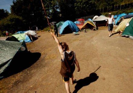 10-year-old Seattle boy lived in a tent while his mother battled fentanyl addiction; after an 11-month rescue effort, he entered school for the first time and said, 'I want to go back'