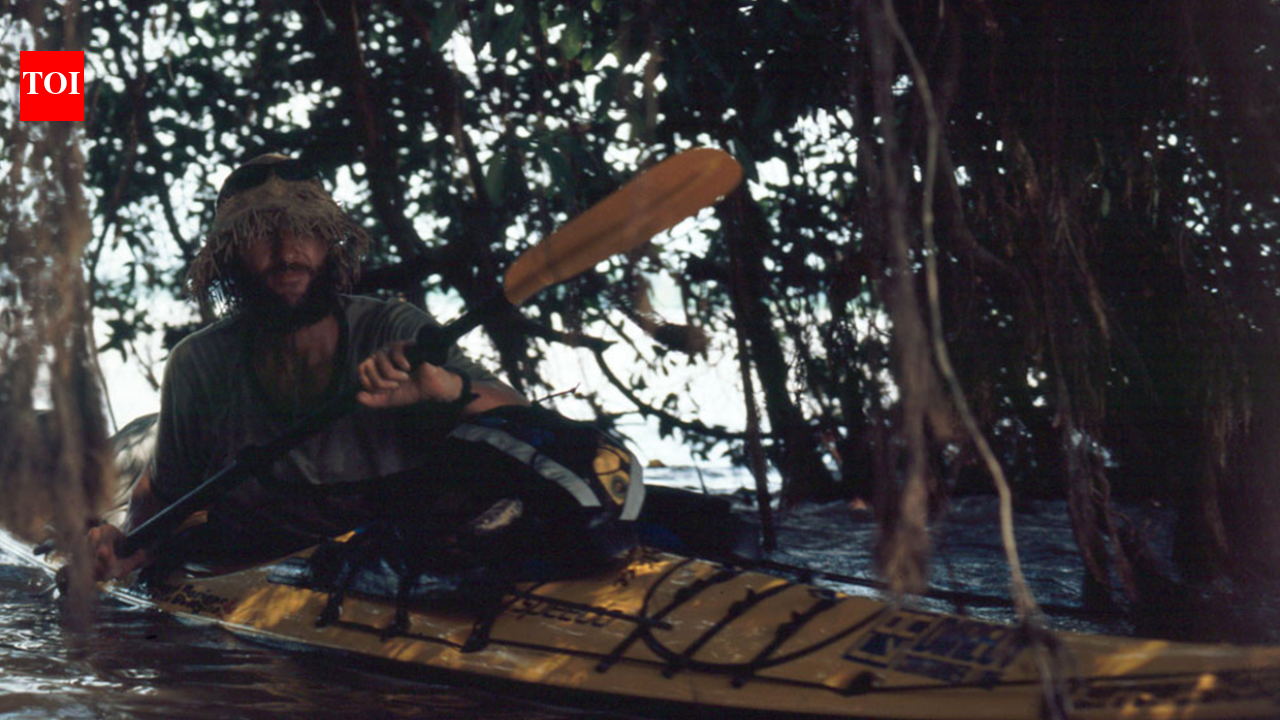 In 1994, two friends set out to circle Earth without engines or sails; 13 years later, the journey ended after 46,505 miles and a crocodile attack