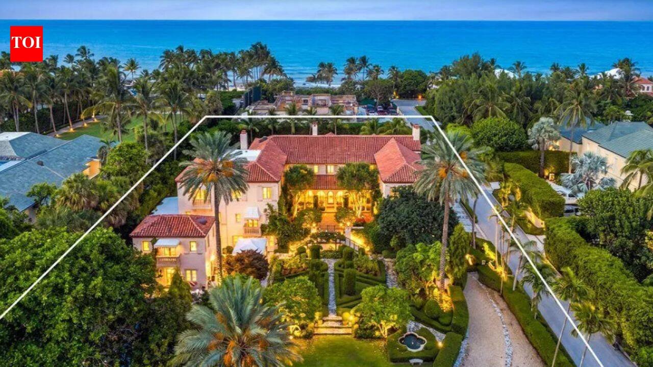 A 1920s Palm Beach mansion near Mar-a-Lago is now listed for $59 million; the 0.8-acre estate has 8 bedrooms, 10 bathrooms, a 6-car garage and decades of Florida history