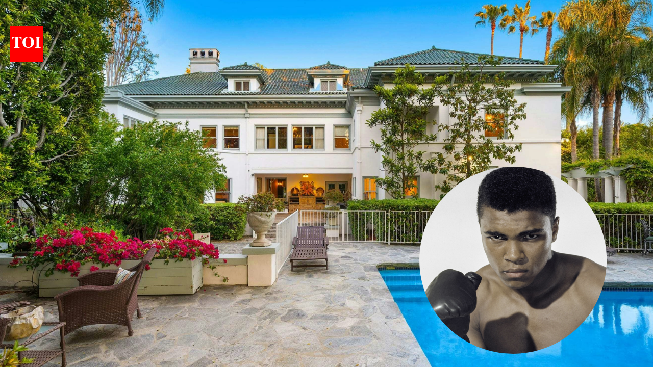 Muhammad Ali’s 1915 Los Angeles mansion was bought for $2.5 million in 2001, restored while retaining its Tiffany stained glass, listed for nearly $17 million and finally sold for $8.5 million in 2024