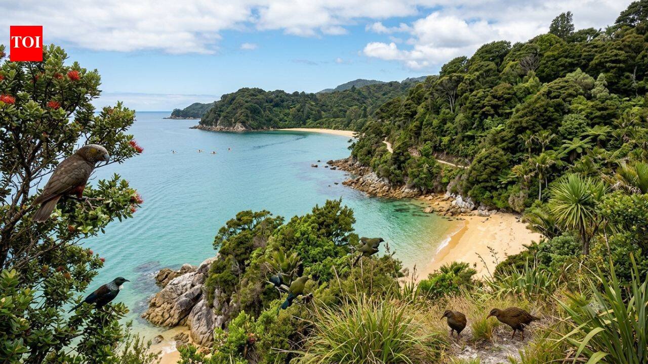 New Zealand spent 14 years removing pests and weeds from Abel Tasman; the national park now has flourishing native wildlife and restored forest