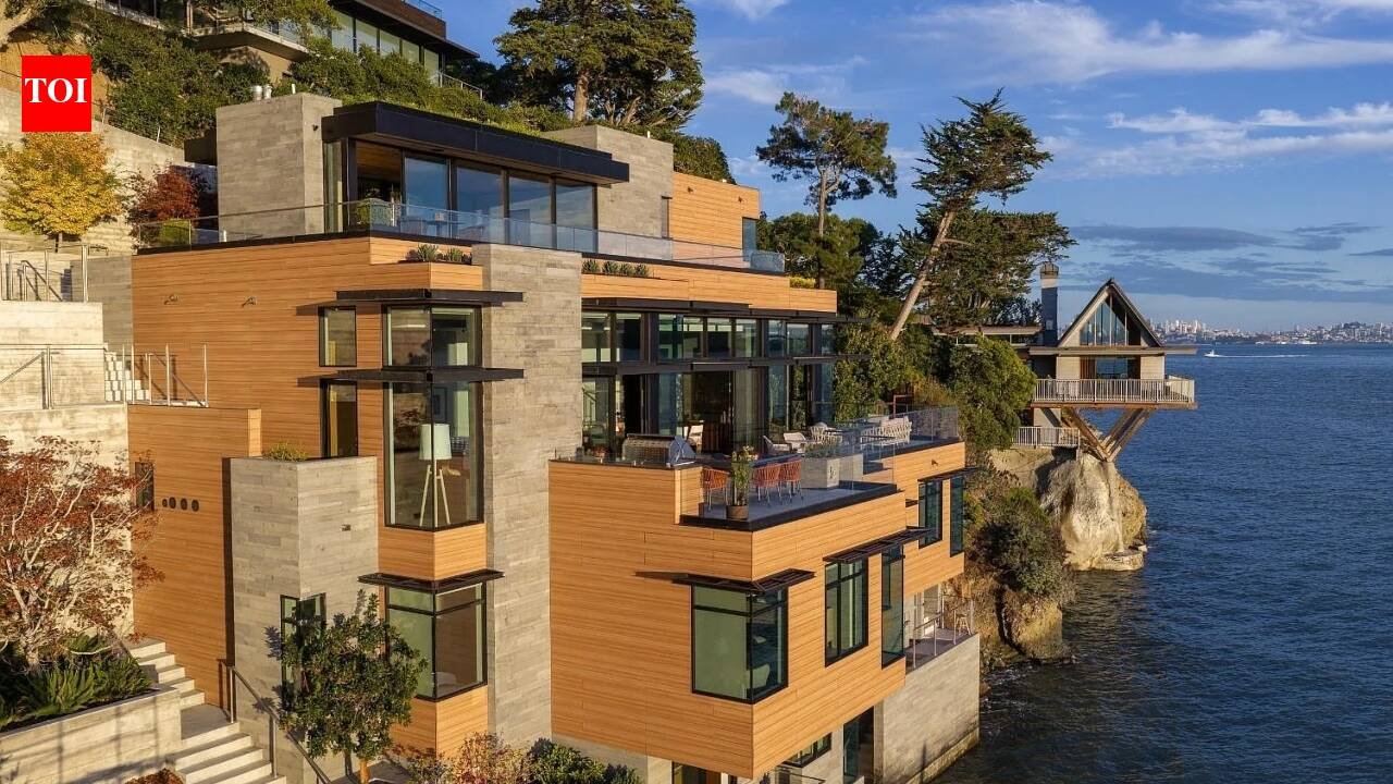 A four-bedroom waterfront home was completed in California in 2026; within months, the Belvedere property is listed for $32 million; the newly built estate comes with sweeping bay views and luxury amenities