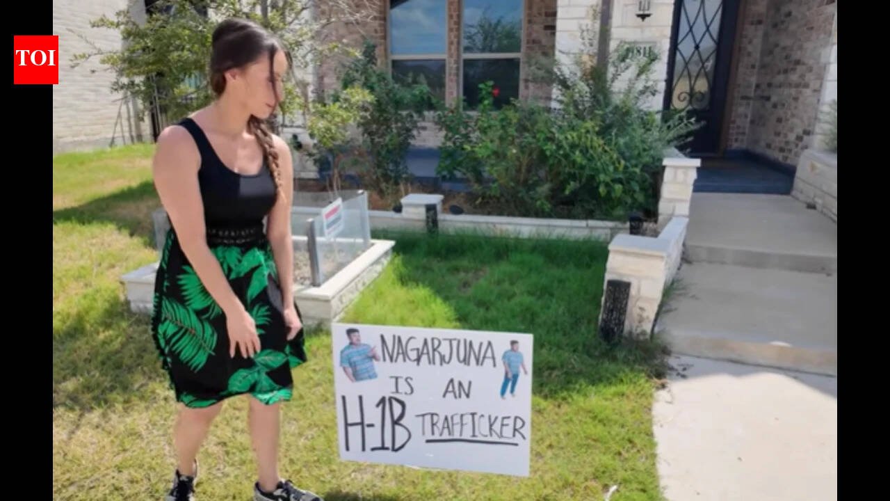 'Nagarjuna is an H-1B trafficker': Sara Gonzales claims Indian techie hirer she exposed earlier is now selling home, going back to India