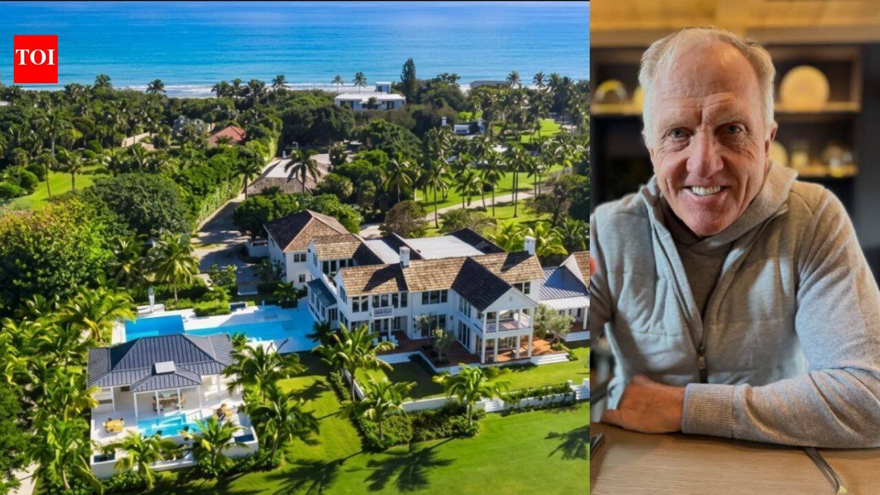 In 1991, Greg Norman paid $4.9 million for an 8.3-acre Jupiter Island estate; after rebuilding much of the compound, he sold the Florida property 30 years later for $55.1 million