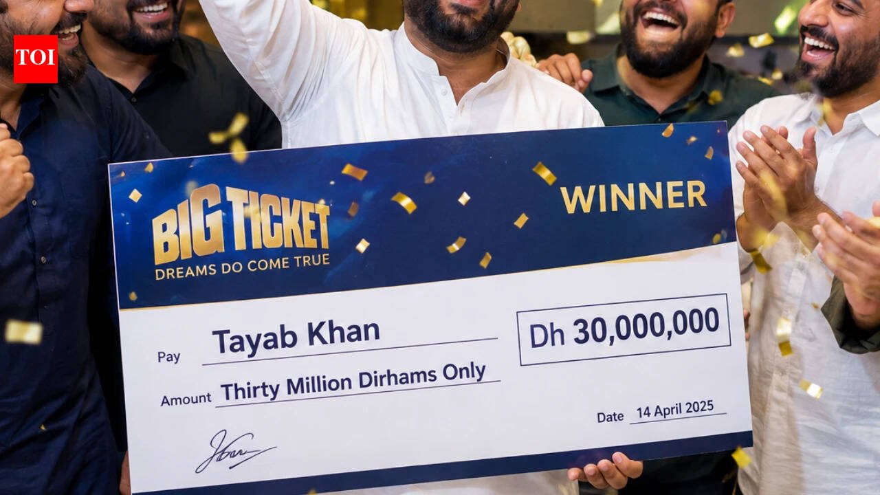 Nepalese security guard won UAE’s Dh30 million lottery jackpot; he plans to split the $8.2 million fortune with 4 friends