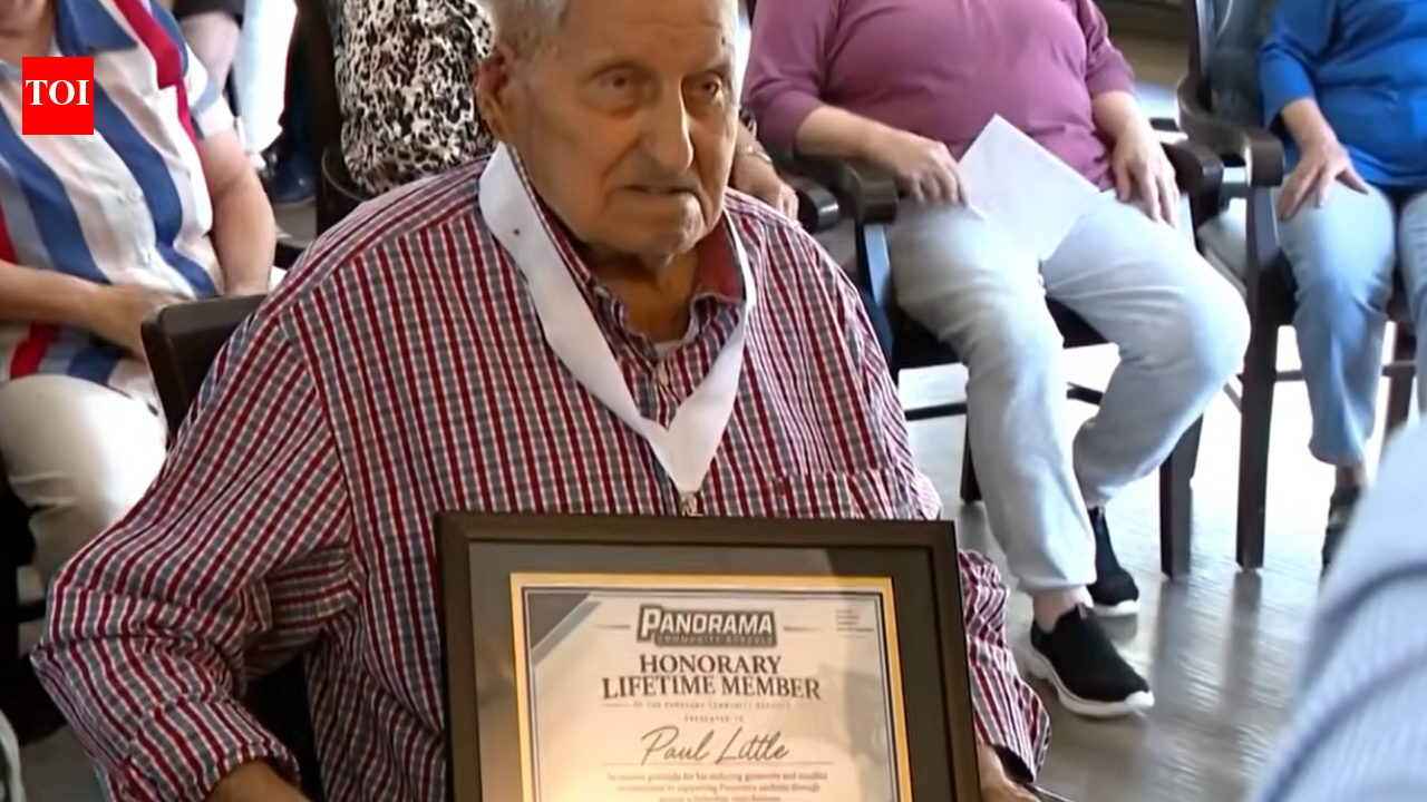 At 98, Iowa man Paul Little finally received his high school diploma 80 years after leaving school in 1946 to support his family