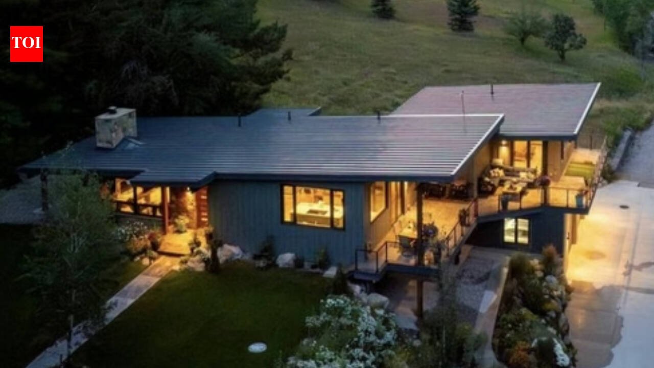 A 9-acre Colorado ranch near Aspen has two natural hot springs that heat the house and supply its water; with half a mile of river frontage and its own geothermal system, the property is now asking $5.95 million