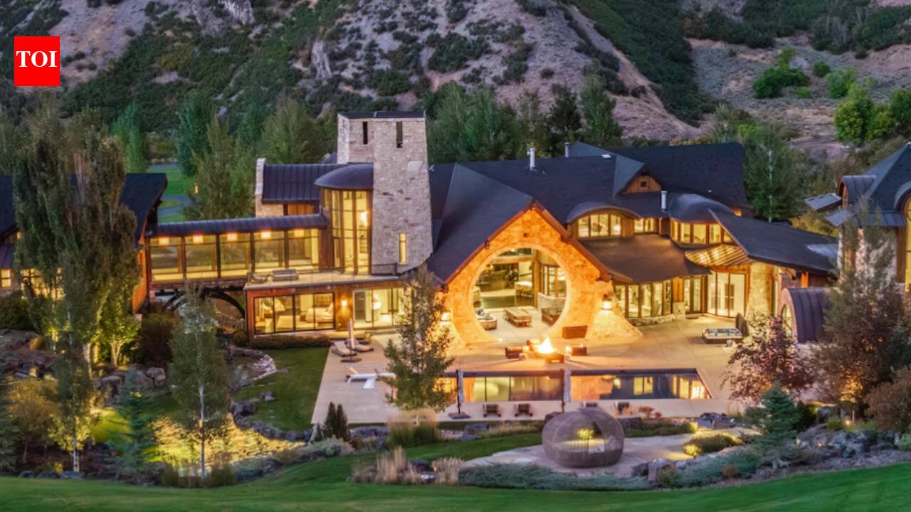 A Utah couple bought a 30-acre 'Lord of the Rings'-inspired estate in 2017, later added a pond, guesthouse and waterfalls; after a $5 million price cut, the 32-room property is now asking $38 million