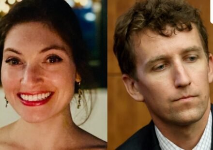 Patrick Clancy and Rachel Danis began to date in February 2024, a little over a year after Lindsay Clancy allegedly killed Patrick and her kids. (Facebook/Rachel Blair Danis, AP Pool Photo)