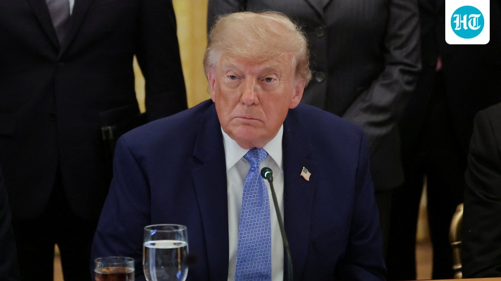 Trump hosts a luncheon for tech leaders in the East Room of the White House in Washington on September 29. (REUTERS)