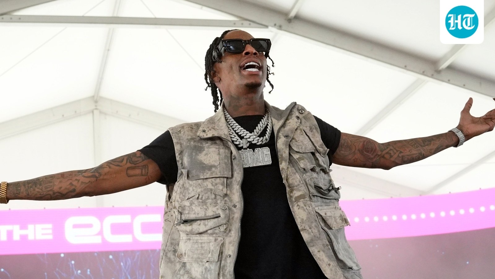 Rapper Soulja Boy says he is exploring a 2028 presidential run focused on economic opportunity, criminal justice reform, education and AI. (Rob Grabowski/Invision/AP)