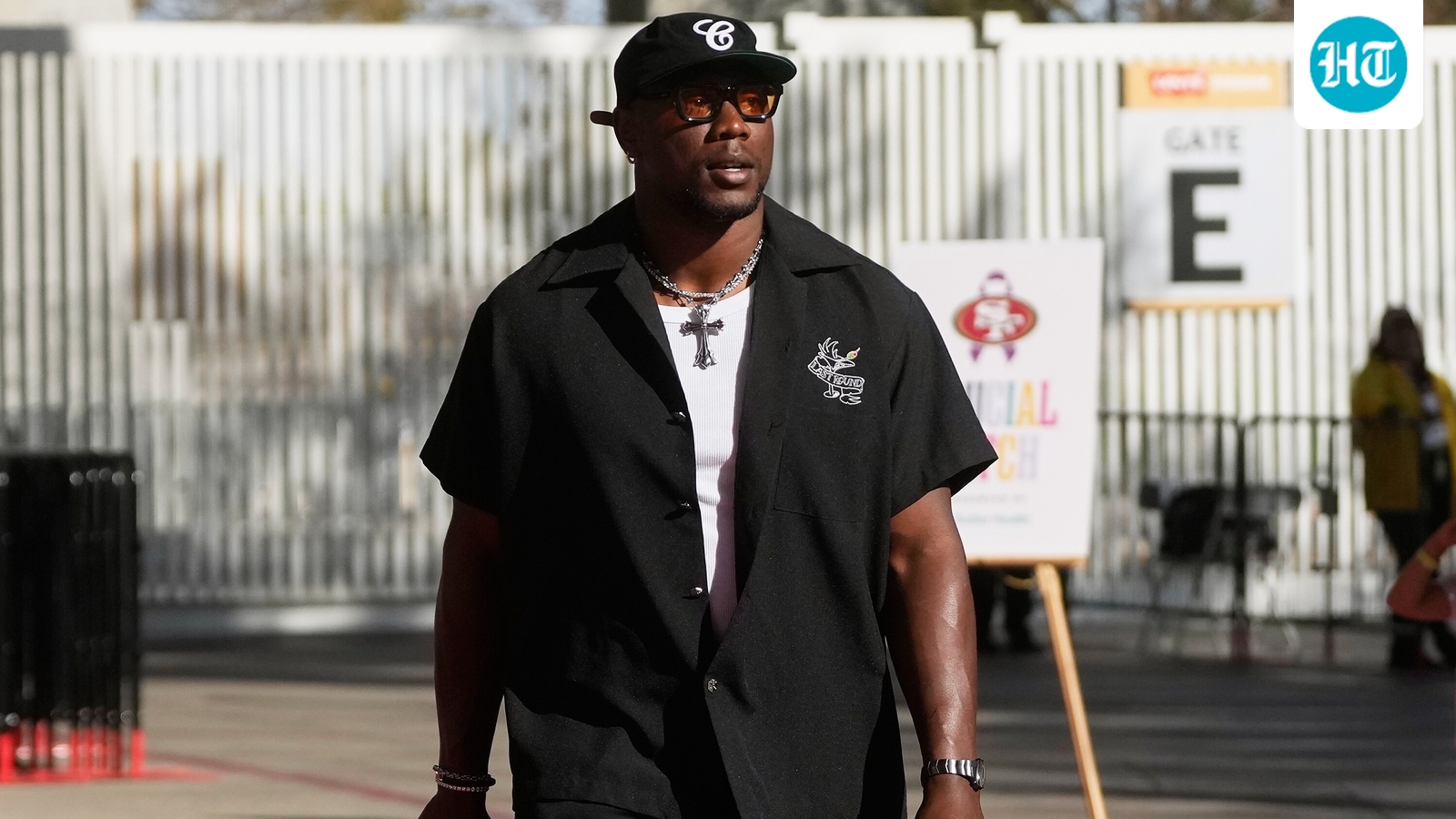 Authorities arrested four suspects in California and Georgia months after San Francisco 49ers defensive end Keion White was shot in the ankle.

(AP Photo/Jeff Chiu, File) (AP Photo/Jeff Chiu)