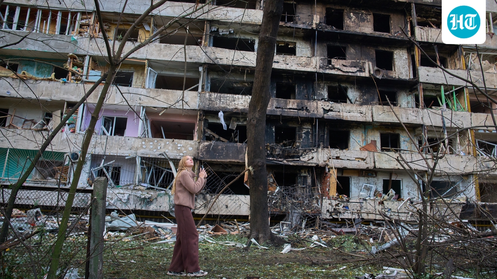 Kyiv has endured ballistic missile attacks for two consecutive nights. (AP Photo)